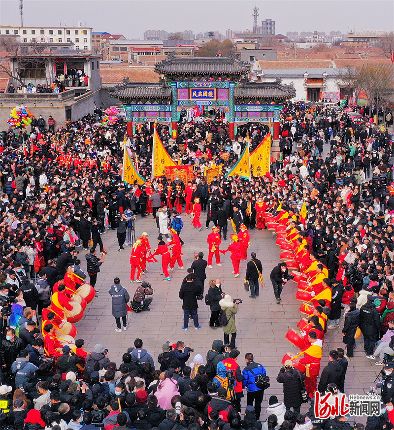 胜芳古镇庙会图片