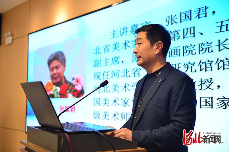 xk体育以美育人！石家庄二中西校区举办“传承·创新”美育讲座(图2)