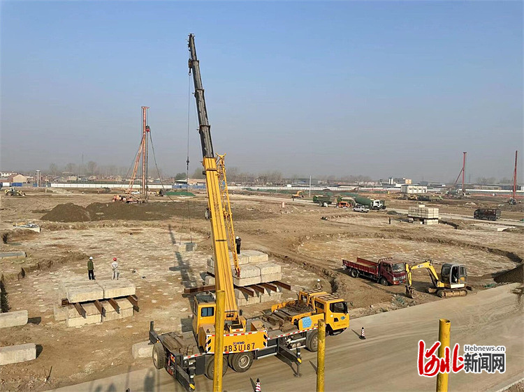 唐山市丰润区城乡粮食应急保障产业园项目迎来首个施工节点