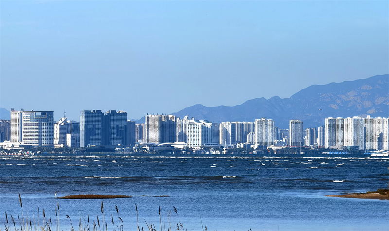 秦皇岛市滨海城市图景。河北日报记者孙也达摄.jpg