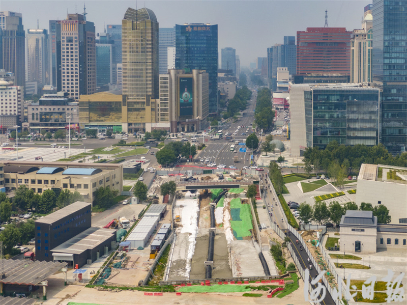 再见石家庄中山路地道桥