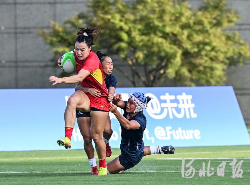 聚焦亚运会丨中国女子橄榄球队进入决赛