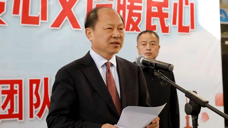 广平县委书记祁富强,县长张建涛,副县长姜艳波,县卫健局长靳海涛,县
