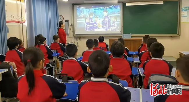 石家庄市光明路小学开展安全教育周系列活动