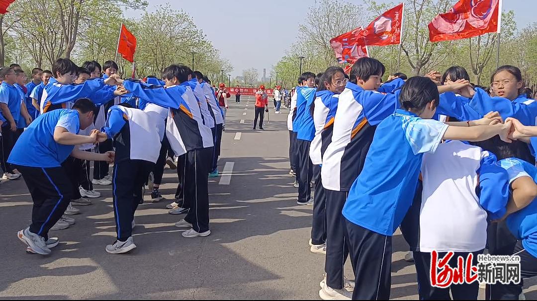 67石家庄市第五十中学举行七年级励志远足活动