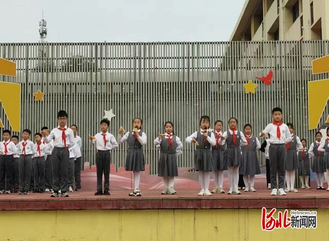 67石家庄市维明路小学西校开展"防灾减灾,珍爱生命"主题活动