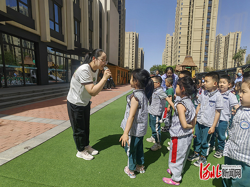 石家庄市新华区国源和天下幼儿园 开展春季学期防震疏散演练