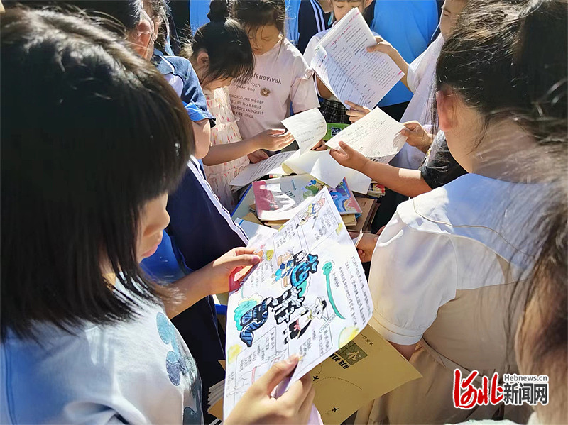 石家庄市高邑县职工子弟学校举办优秀作业展