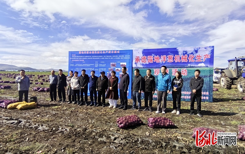 bwin网站：河北省首次开展露地洋葱全程机械化技术装备试验观摩(图1)
