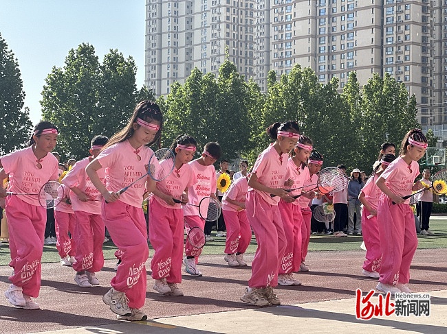 石家庄市北翟营小学举行2025年春季田径运动会