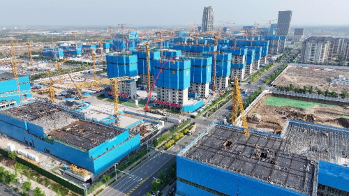 彩神vll中国中铁产业集群疏解雄安新区工程建设取得新进展