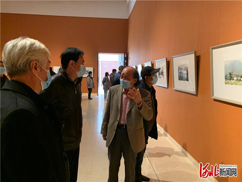 "大美中国——徐国人系列作品展"在石家庄市美术馆开展,展览由河北省